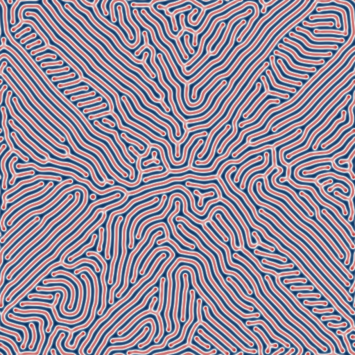 fingerprint-like pattern
